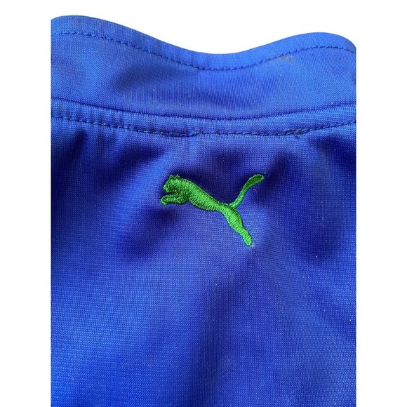 Puma Baby Boys Zip up Jacket Size 3 to 6 Months Blue and Green - Picture 5 of 6